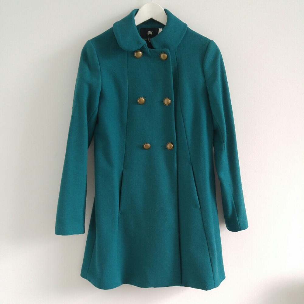 Wool-Blend Peacoat